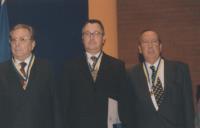 Condecoração com a medalha do Concelho de várias personalidades, entre elas o Presidente da Câmara Municipal de Sintra, Fernando Tavares de Carvalho.