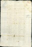 Certidão de compra de um castanhal no sitio do Espujeiro feito por Afonso Dique.