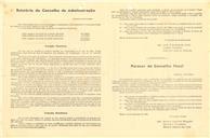 Relatório do conselho de administração da Companhia Sintra Atlântico referente ao ano de 1945.