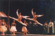 Atuação da companhia de Ballet Nacional de Cuba.