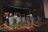 Orquestra "A Toca" no baile das Camélias na Sociedade União Sintrense.