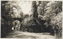 Estrada de Monserrate com o Arco e a Entrada da Quinta da Penha Verde.