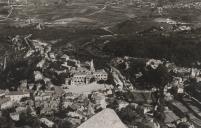 Vista aérea da Vila de Sintra. 