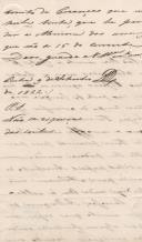 Carta da Duquesa de Lafões relativa à compra de um cavalo para o aniversário da filha.