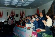 Comitiva do Município de Sintra durante a assinatura do protocolo de geminação do Município de El Jadida, Marrocos, com Sintra.