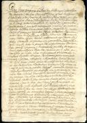 Provisão régia de emancipação de Jerónimo Bolarte Dique, filho de João Bolarte Dique, passada pelo rei D. João V.