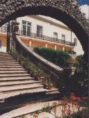 Escadaria no Palácio da Quinta do Ramalhão em Ranholas.
