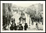 Desfile da Legião Portuguesa na Rua General Amilcar Mota 