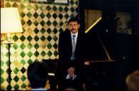 Concerto de Jorge Moyano, no Palácio Nacional de Sintra, durante o Festival de Música de Sintra.