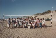 Voleibol na Praia Grande organizado pela Câmara Municipal de Sintra.