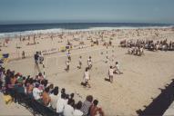 Voleibol na Praia Grande organizado pela Câmara Municipal de Sintra.