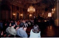 Concerto com Fazil Say, durante o festival de música de Sintra, na sala de música do Palácio Nacional de Queluz.