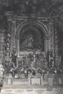 Altar da capela da senhora da Piedade na serra de Sintra.