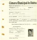 Registo de matricula de carroceiro de 2 ou mais animais em nome de Maximiana Maria Duarte, moradora na Assafora, com o nº de inscrição 2126.
