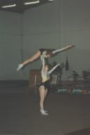 Sarau de ginástica acrobática.