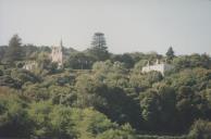 Vista parcial da Quinta da Regaleira e da Vila Roma.