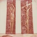 Crucifixos em barro de Eduardo Azenha fundador do Museu do Barro em Santa Susana.