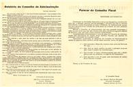 Relatório do conselho de administração da Companhia Sintra Atlântico referente ao ano de 1943.