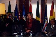 Cerimónia "Anglo Portuguese Neves" com a presença da Drª Edite Estrela, presidente da Câmara Municipal de Sintra, na quinta da Regaleira.