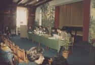 Conferência na Sala da Nau do Palácio Valenças.
