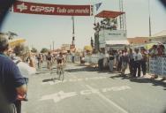 Chegada à Terrugem dos ciclistas na 52ª volta a Portugal em bicicleta.