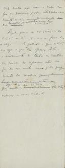 Rascunho manuscrito de carta de Francisco Costa dirigida a Raul Lino, em resposta à carta de 11 de Outubro de 1929.