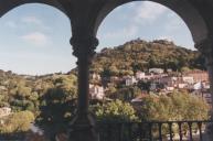 Vista Parcial da Vila de Sintra e da Serra de Sintra, tirada do Palácio Nacional de Sintra
