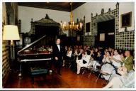 Concerto com Alexander Ghindin durante o Festival de Música de Sintra, no Palácio Nacional de Sintra.