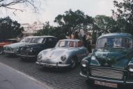 Desfile de automóveis antigos, na Volta do Duche em Sintra.
