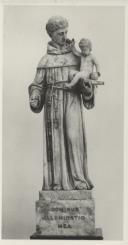 Imagem de Santo António em alabastro mandado fazer em Roma por William Beckford.