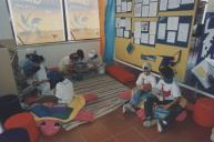 Crianças no Centro Lúdico de Rio de Mouro.
