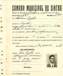 Registo de matricula de cocheiro profissional em nome de Adriano [Corcho], morador na Baratã, com o nº de inscrição 669.