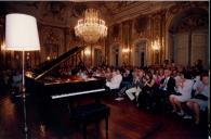 Concerto com Fazil Say, durante o festival de música de Sintra, na sala de música do Palácio Nacional de Queluz.