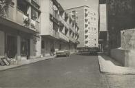 Vista parcial da Rua Padre Inácio Antunes em Queluz.