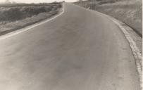 Estrada Municipal 539-3, troço de Albogas em direção a Loures após pavimentação com betão asfáltico.