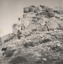 Muralhas arruinadas do Forte do Espinhaço a Sul do Cabo da Roca.