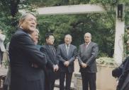 Fernando Seara, presidente da Câmara Municipal de Sintra, acompanhando a visita do Primeiro Ministro Chinês e sua comitiva.