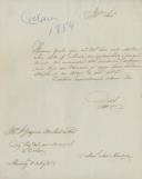 Carta dirigido ao presidente da Câmara Municipal de Colares proveniente de António Alves Costa, vereador, recusando-se a comparecer na Câmara.