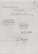Reprodução da escritura de venda do Palácio e Quinta de Seteais por José de Sucena ao Estado Português em 8 de Outubro de 1946.