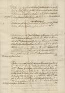 Declarações da Duquesa de Lafões para serem lançadas no inventário do Marquês de Marialva.