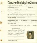 Registo de matricula de carroceiro de 2 ou mais animais em nome de João da Silva Gamenho, morador em Seixal, com o nº de inscrição 2048.