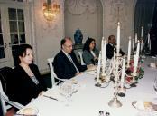 Receção ao Primeiro Ministro de Marrocos e sua comitiva no Palácio de Seteais, com a presença do Presidente da Câmara Municipal de Sintra, Dr. Fernando Reboredo Seara, durante a sua visita a Sintra.