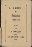 Album de Dom Manuel de Bragança, Infante e Rei de Portugal.