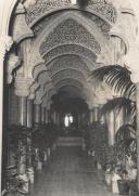 Galeria central com arcos neo-mouriscos no Palácio de Monserrate.