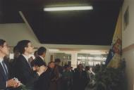 Rui Silva, Presidente da Câmara Municipal de Sintra, na inauguração da escola Ferreira de Castro, em Mem Martins.