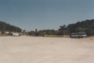 Vista parcial do parque de estacionamento de autocarros em Ranholas.