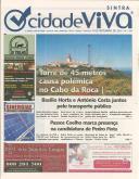 Jornal quinzenal Sintra Cidade Viva, número 104, ano 8.