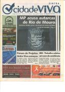 Jornal quinzenal Sintra Cidade Viva, número 101, ano 8.