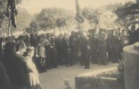 Comemoração do Dia do Armistício na Alameda dos Combatentes da Grande Guerra na Estefânia em Sintra.