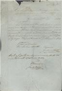 Ordem de cobrança para pagamento de uma licença  passada  a Jerónimo João  morador no lugar de A-da-Beja.